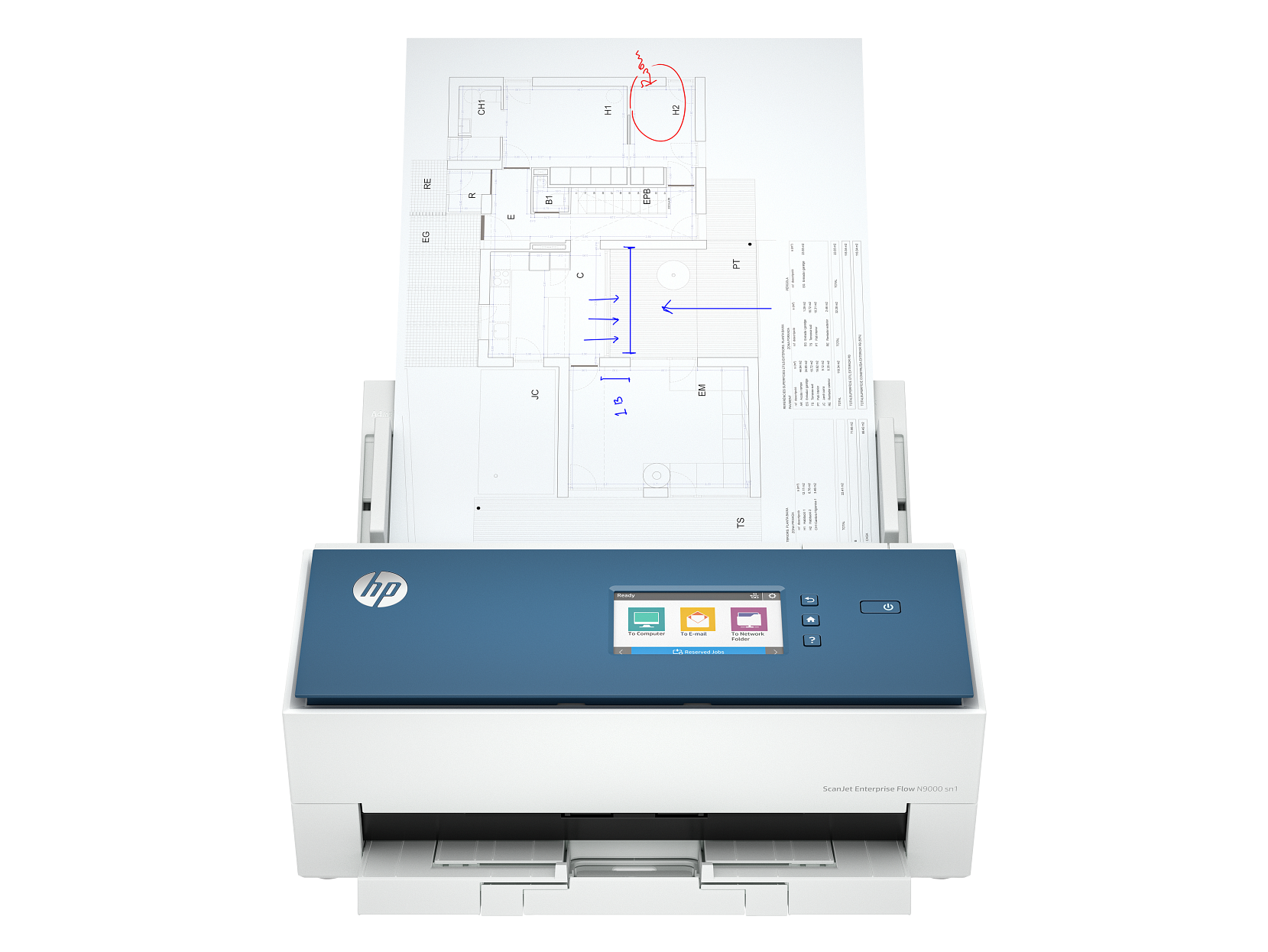 HP ScanJet Enterprise Flow N9000